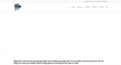 Desktop Screenshot of megapave.com